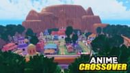 Official cover for Anime Crossover Defense (Image via Roblox)